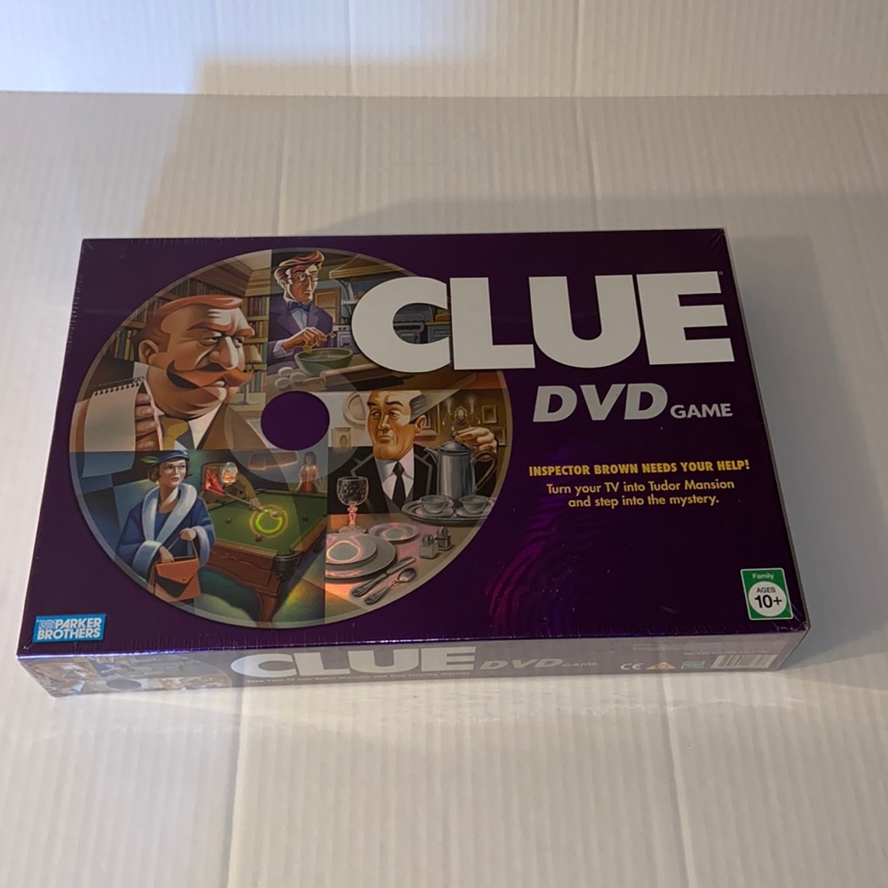 Parker Brothers Clue DVD Board Game